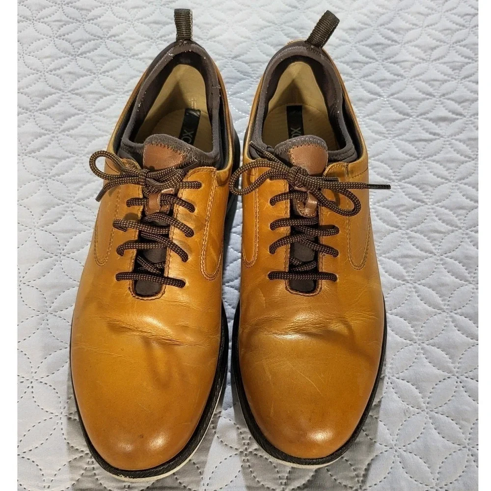 Johnston & Murphy Waterproof Leather Oxfords Smart Degree Technology